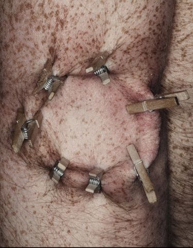 Latin alphabet with clothespins (26 photos)
