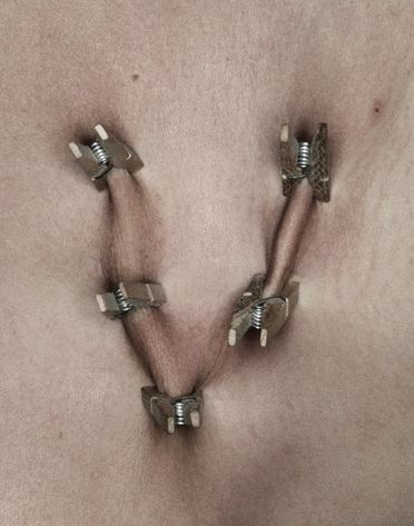 Latin alphabet with clothespins (26 photos)