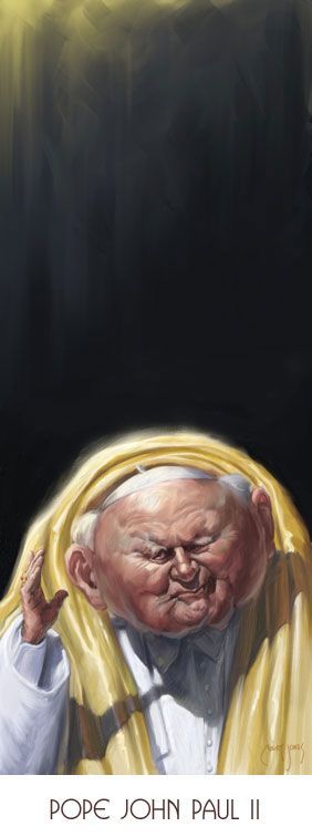 Caricatures of famous people (30 photos)