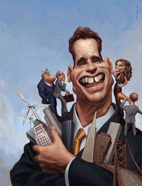 Caricatures of famous people (30 photos)