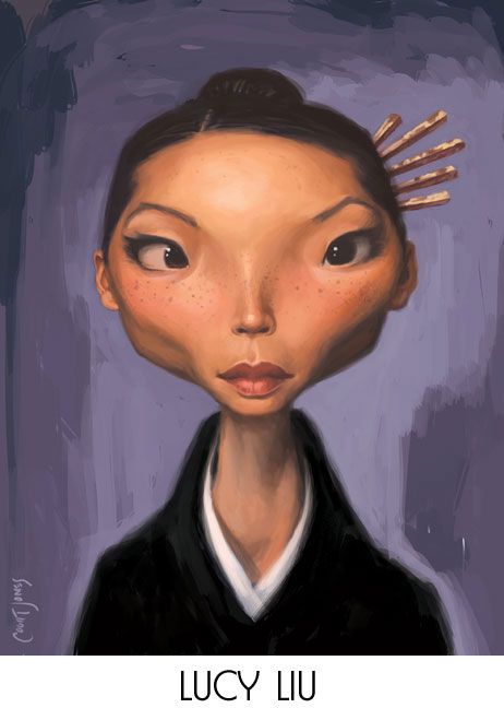 Caricatures of famous people (30 photos)
