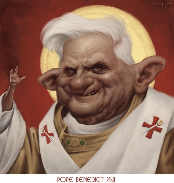 Caricatures of famous people (30 photos)