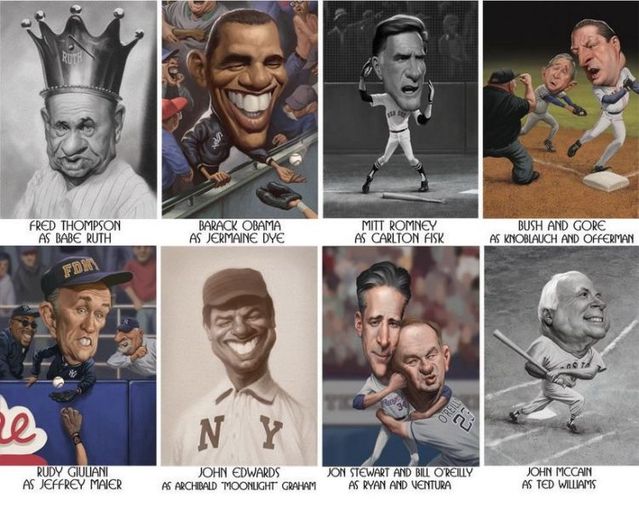 Caricatures of famous people (30 photos)