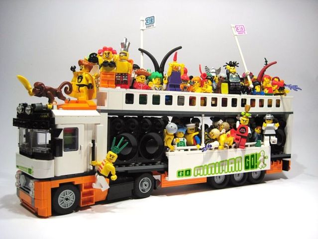 Different cool Lego objects (42 photos)