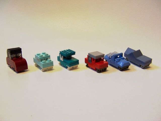 Different cool Lego objects (42 photos)