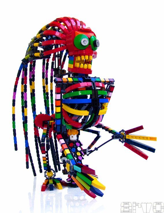 Different cool Lego objects (42 photos)