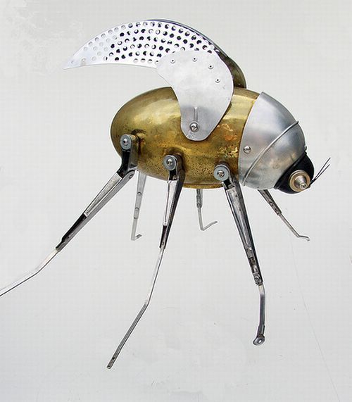 Splendid homemade robots (14 photos)