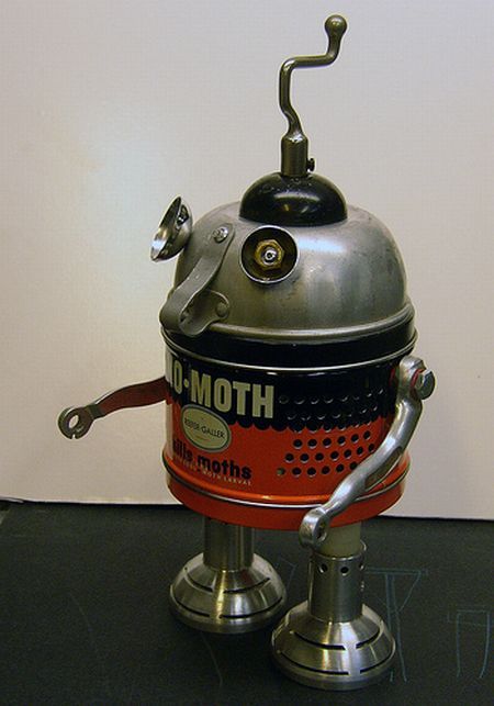 Splendid homemade robots (14 photos)