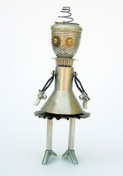Splendid homemade robots (14 photos)