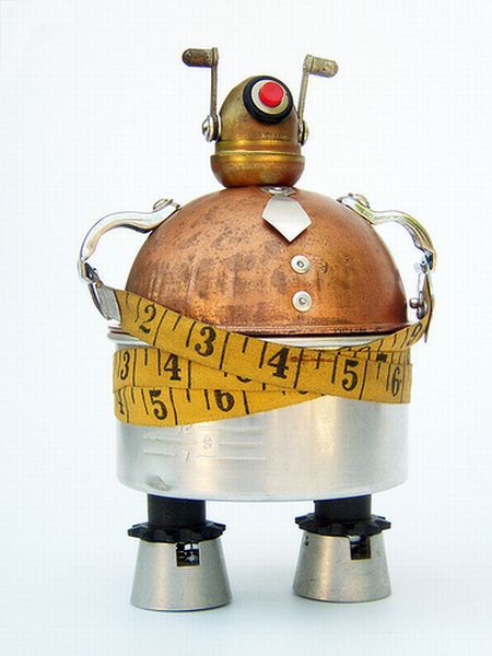 Splendid homemade robots (14 photos)