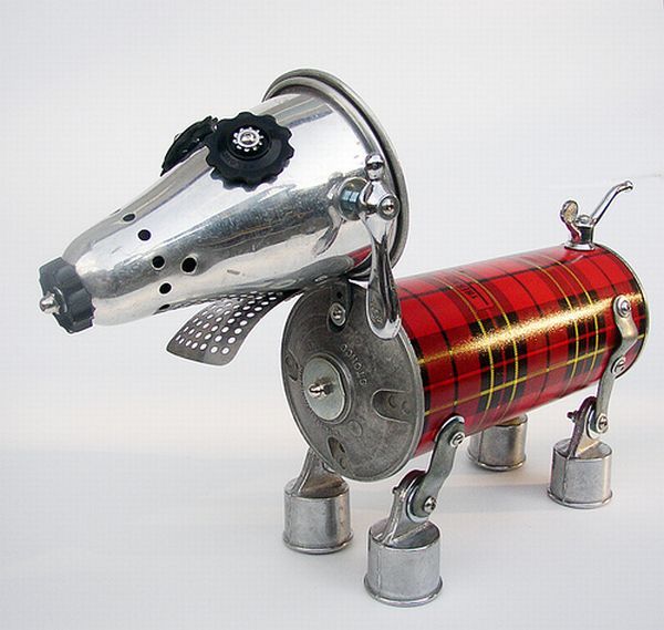 Splendid homemade robots (14 photos)