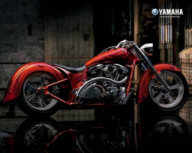 "Yamaha" motorbikes (42 photos)