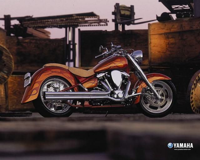 "Yamaha" motorbikes (42 photos)