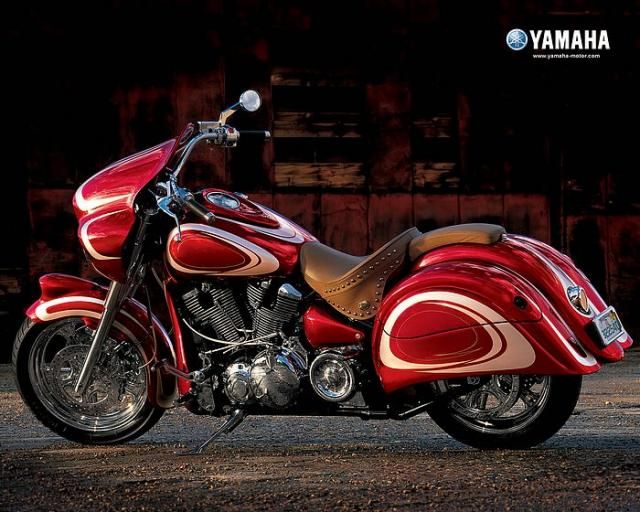 "Yamaha" motorbikes (42 photos)