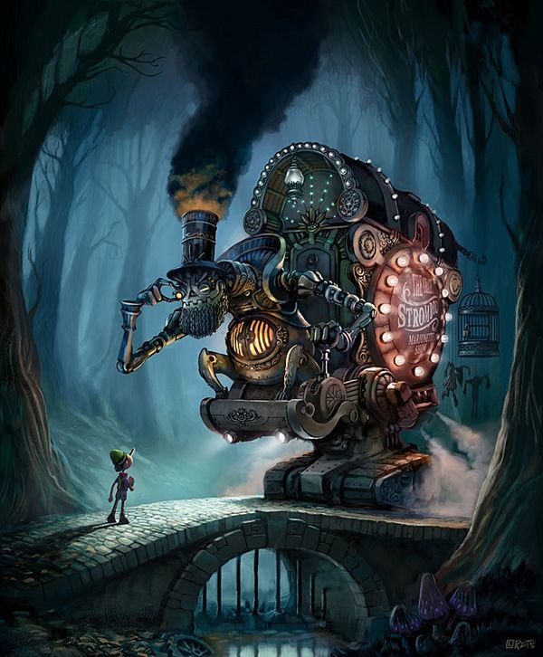 The other side of perception - Steampunk (20 photos)