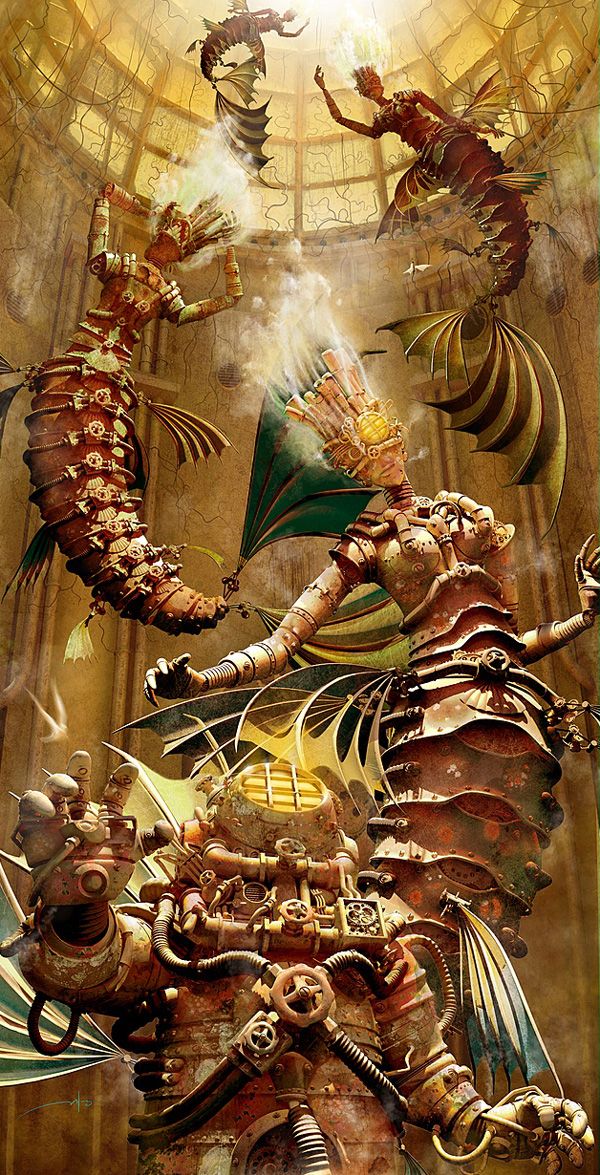 The other side of perception - Steampunk (20 photos)
