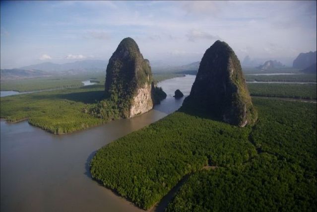 Beautiful pictures made from above (40 photos)