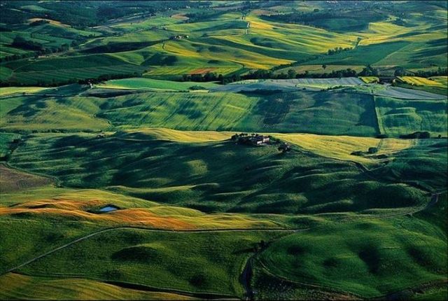 Beautiful pictures made from above (40 photos)