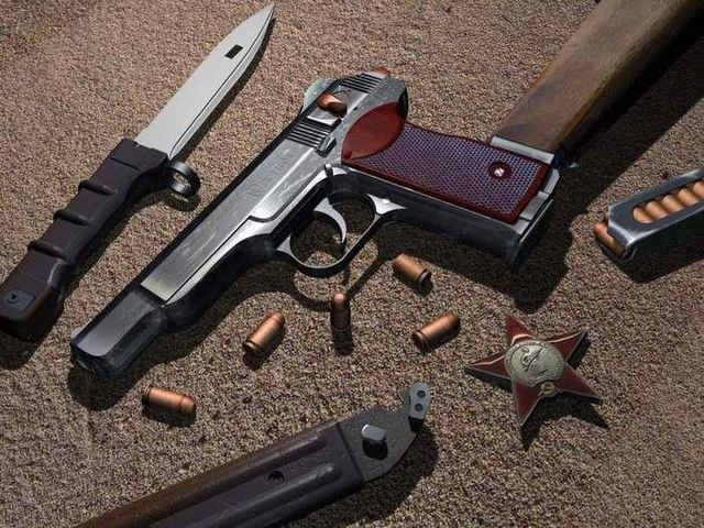 3D gun models (17 photos)
