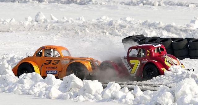 Legends car race (11 photos)