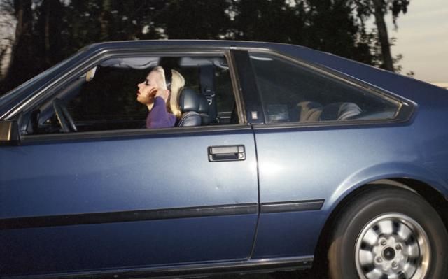 Great series of pictures : Americans behind the wheel (40 photos)