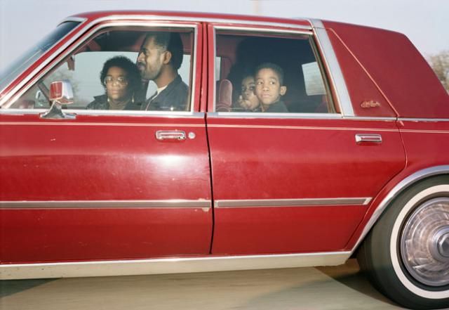 Great series of pictures : Americans behind the wheel (40 photos)