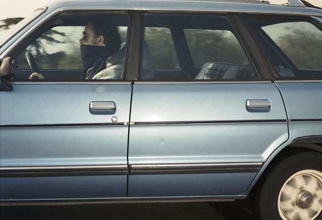 Great series of pictures : Americans behind the wheel (40 photos)