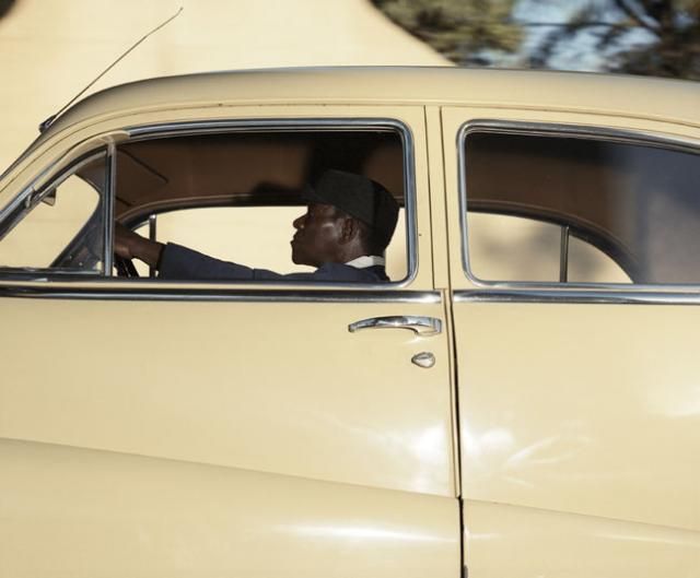 Great series of pictures : Americans behind the wheel (40 photos)