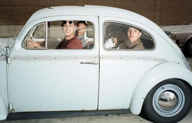 Great series of pictures : Americans behind the wheel (40 photos)