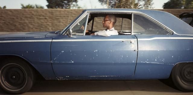 Great series of pictures : Americans behind the wheel (40 photos)