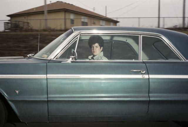 Great series of pictures : Americans behind the wheel (40 photos)