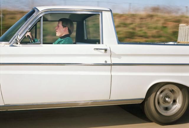 Great series of pictures : Americans behind the wheel (40 photos)