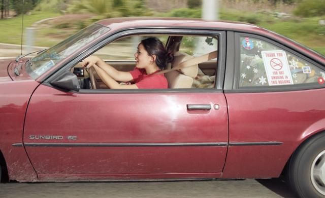 Great series of pictures : Americans behind the wheel (40 photos)