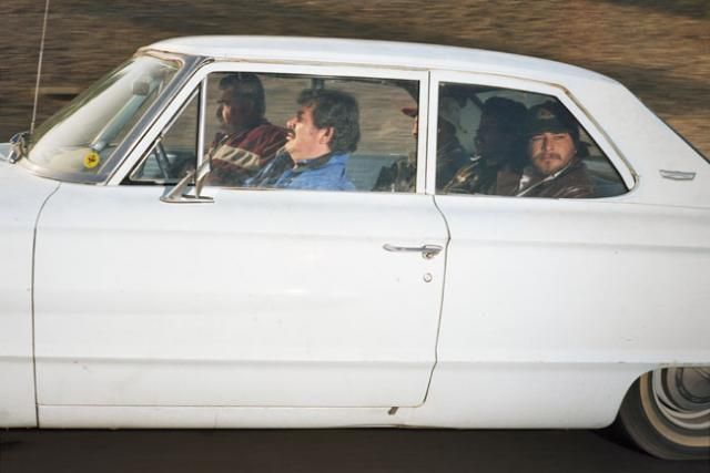 Great series of pictures : Americans behind the wheel (40 photos)