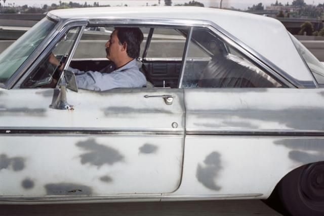 Great series of pictures : Americans behind the wheel (40 photos)