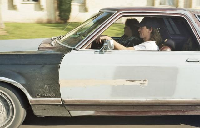 Great series of pictures : Americans behind the wheel (40 photos)
