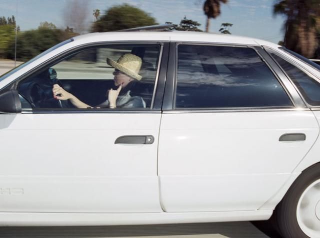 Great series of pictures : Americans behind the wheel (40 photos)