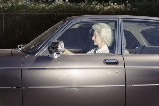 Great series of pictures : Americans behind the wheel (40 photos)