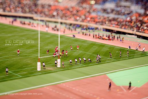 World of little people. Great pictures done with a tilt-shift technique (60 photos)