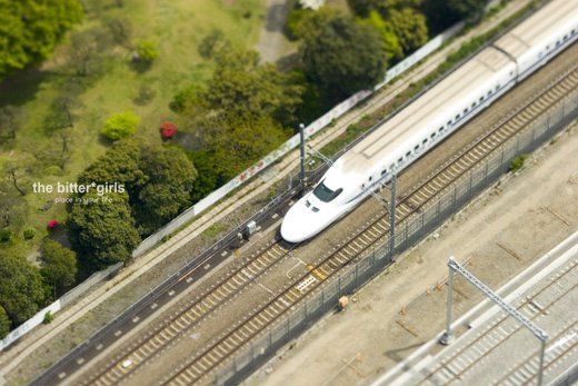 World of little people. Great pictures done with a tilt-shift technique (60 photos)