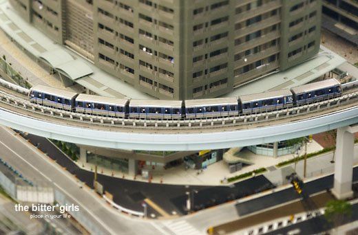 World of little people. Great pictures done with a tilt-shift technique (60 photos)