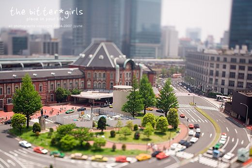 World of little people. Great pictures done with a tilt-shift technique (60 photos)