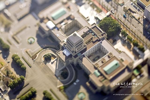 World of little people. Great pictures done with a tilt-shift technique (60 photos)