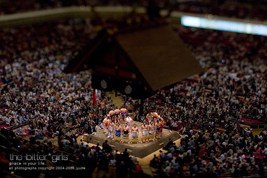 World of little people. Great pictures done with a tilt-shift technique (60 photos)