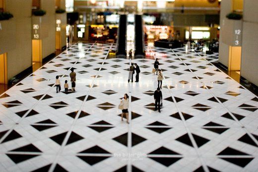 World of little people. Great pictures done with a tilt-shift technique (60 photos)