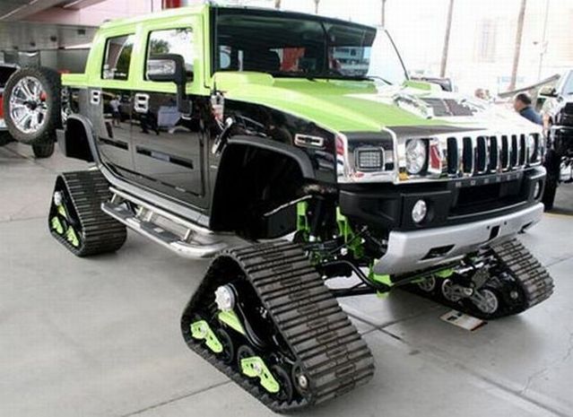 Hummer-tank (6 photos)