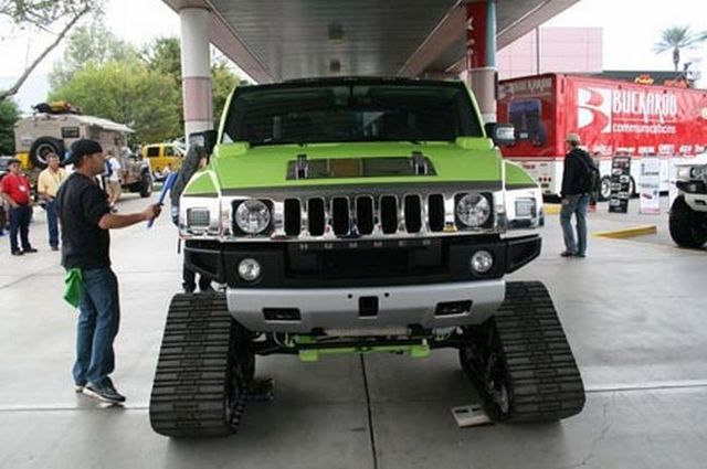 Hummer-tank (6 photos)