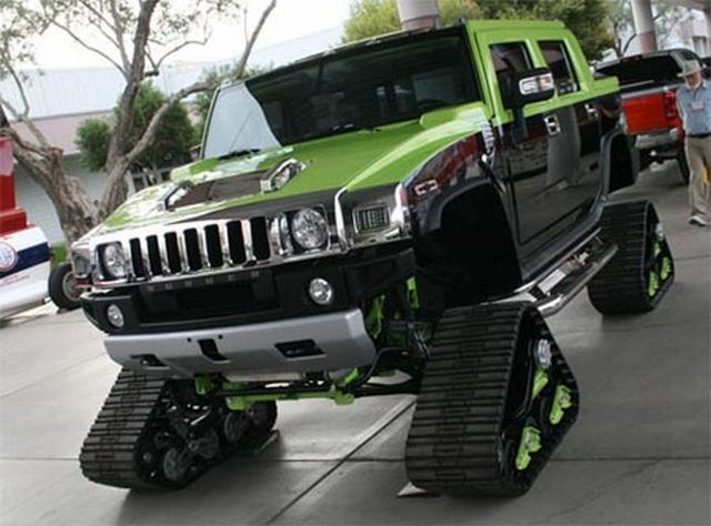 Hummer-tank (6 photos)