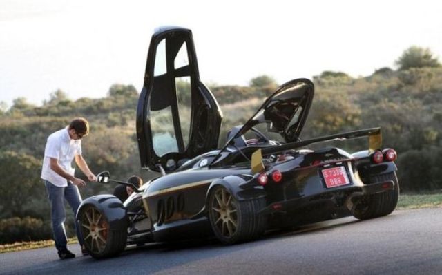 Tramontana, funny car (25 photos)