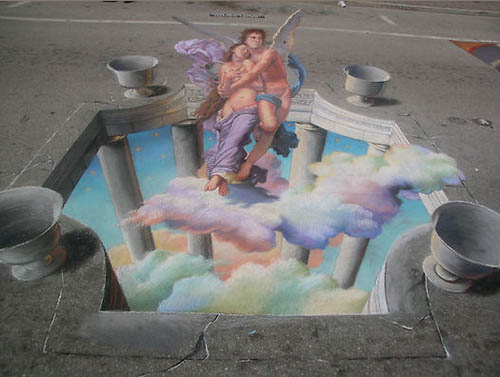 Great 3D paintings (20 photos)